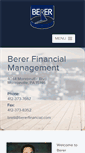Mobile Screenshot of bererfinancial.com